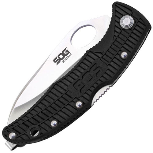 SOGzilla Clip-Point Blade Folding Knife