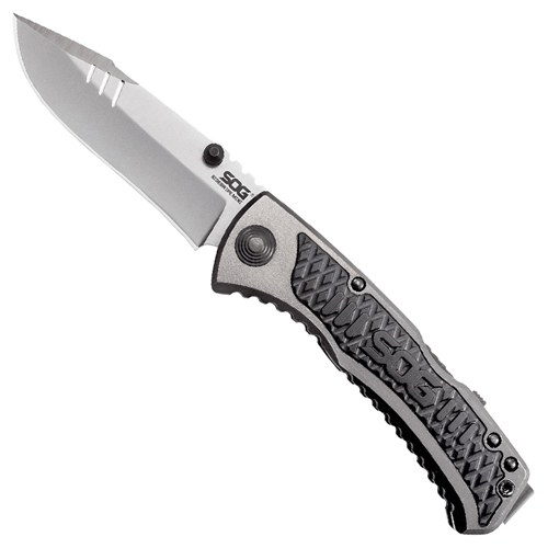 SOG Sideswipe Mini 7Cr15 Steel Folding Blade Knife