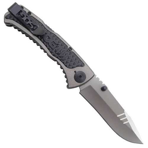 SOG Sideswipe Mini 7Cr15 Steel Folding Blade Knife