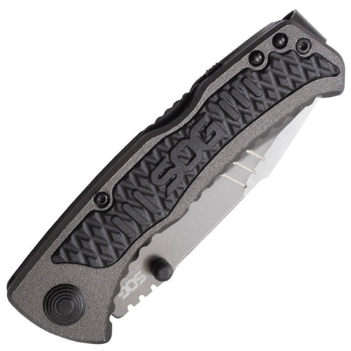 SOG Sideswipe Mini 7Cr15 Steel Folding Blade Knife