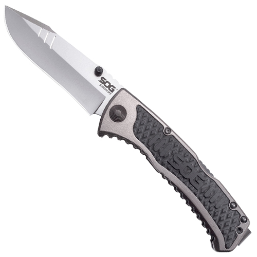 Sideswipe Plain Edge Folding Blade Knife