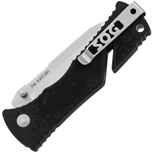 Trident Mini GRN Handle Folding Blade Knife