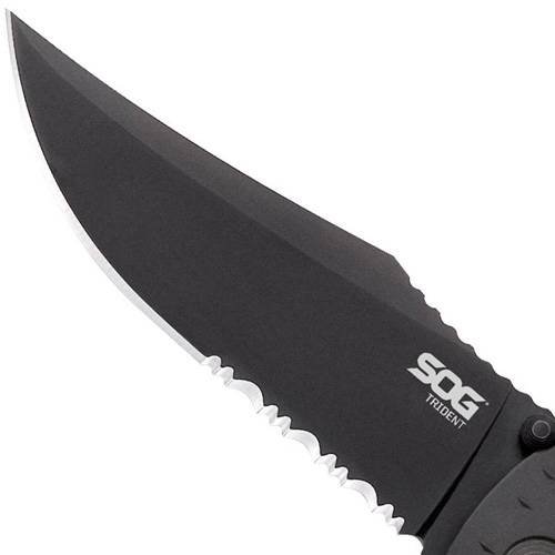 Trident Glass-Reinforced Nylon Handle Folding Knife