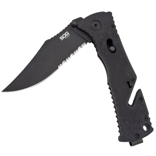 Trident Glass-Reinforced Nylon Handle Folding Knife
