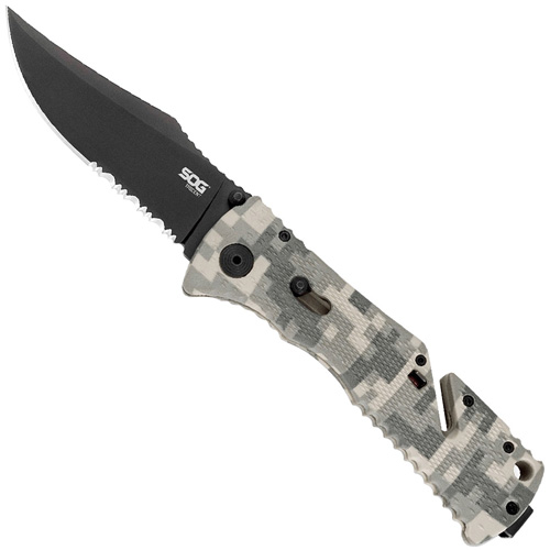 Trident Glass-Reinforced Nylon Handle Folding Knife