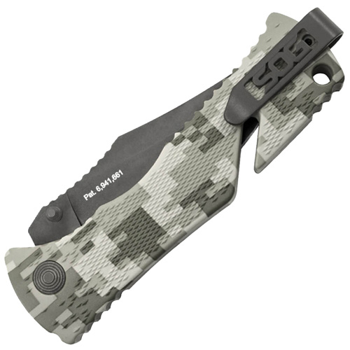 Trident Glass-Reinforced Nylon Handle Folding Knife