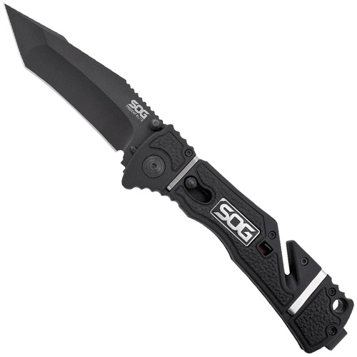 Trident Elite GRN/TPR/Stainless Steel Handle Folding Knife