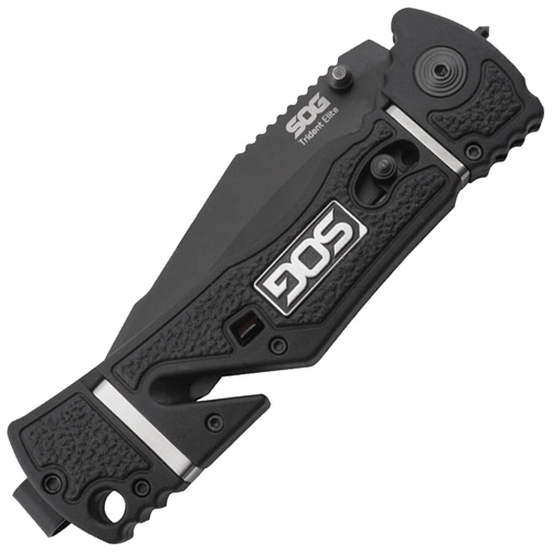 Trident Elite GRN/TPR/Stainless Steel Handle Folding Knife