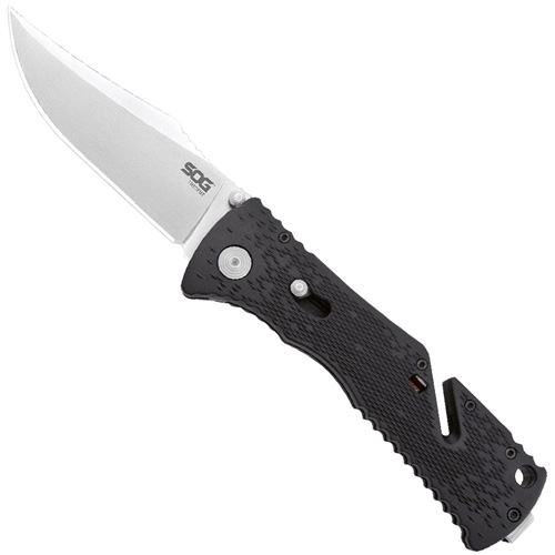 Trident Glass-Reinforced Nylon Handle Folding Knife