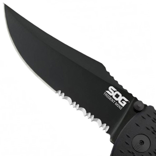 Trident Mini GRN Handle Folding Blade Knife
