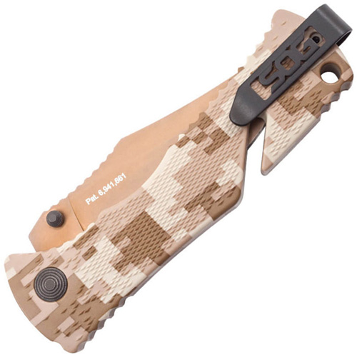 Trident Glass-Reinforced Nylon Handle Folding Knife