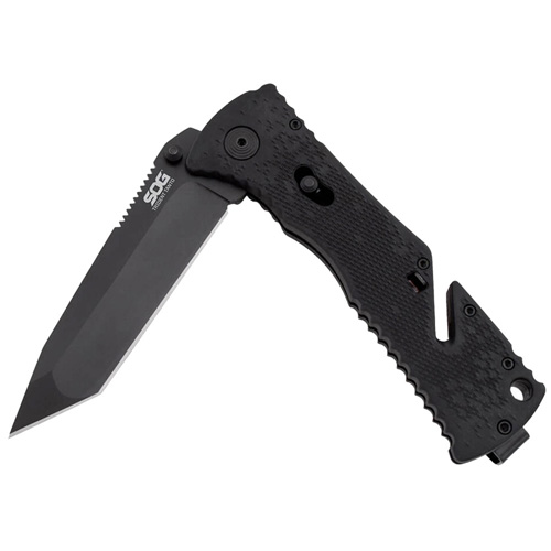 Trident Glass-Reinforced Nylon Handle Folding Knife