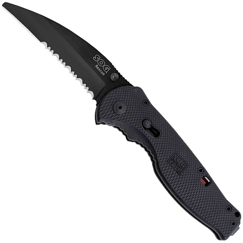 Black TiNi Flash Rescue Knife