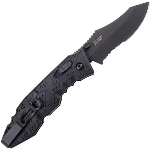 Sog Toothlock Black Folding Knife