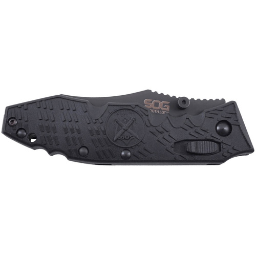 Sog Toothlock Black Folding Knife