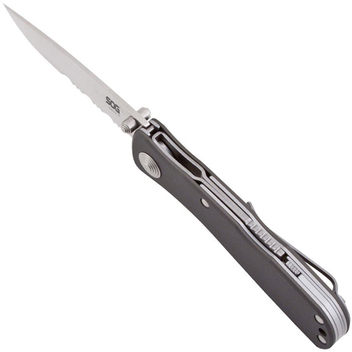 Twitch II Partially Serrated Knife
