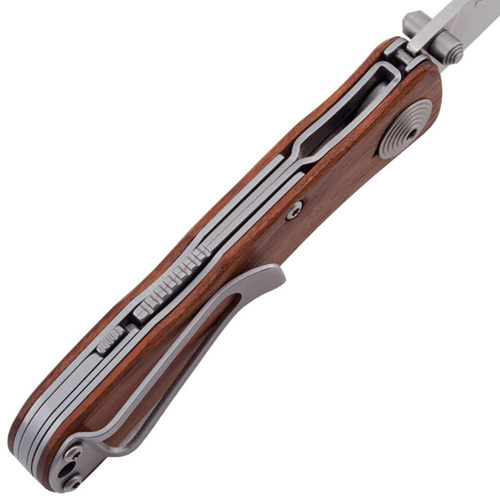 Twitch II Plain Edge Folding Blade Knife