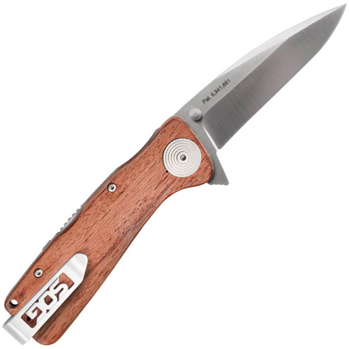 Twitch XL Rosewood Handle Folding Blade Knife