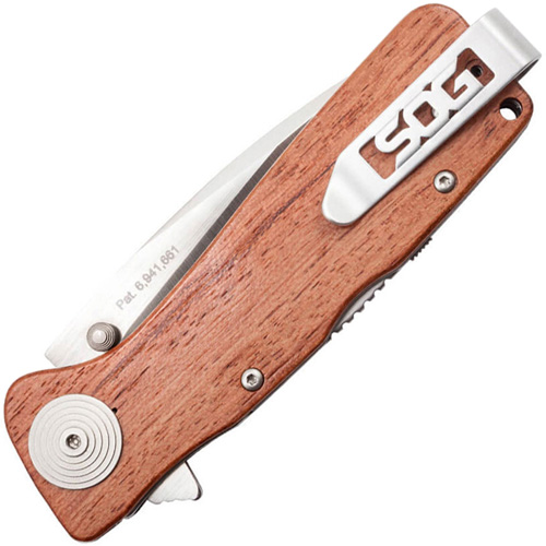 Twitch XL Rosewood Handle Folding Blade Knife