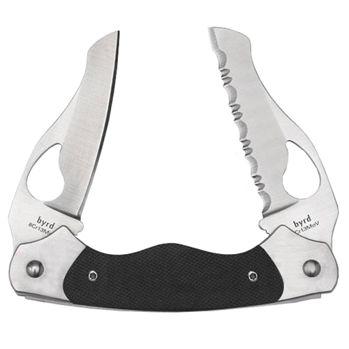 Spyderco Wings Slipit G-10 Handle Dual Blade Folding Knife - Black