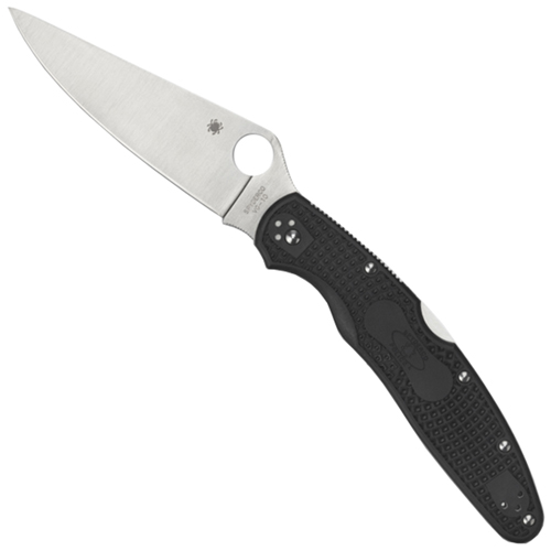 Spyderco Police Model 4 Black FRN Folding Blade Knife