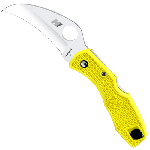 Tasman Salt H-1 Steel Hawkbill Blade Folding Knife