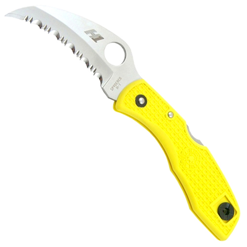 Tasman Salt H-1 Steel Hawkbill Blade Folding Knife