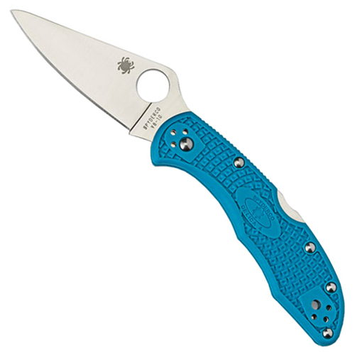 Spyderco Delica Lightweight 7.11 Inch FRN Handle Folding Knife