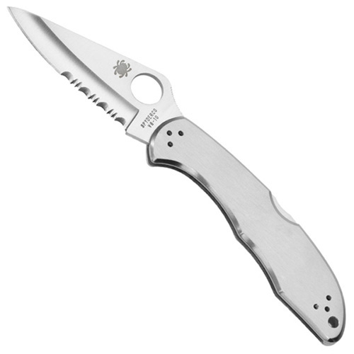 Spyderco Delica 4 VG-10 Steel Blade Folding Knife