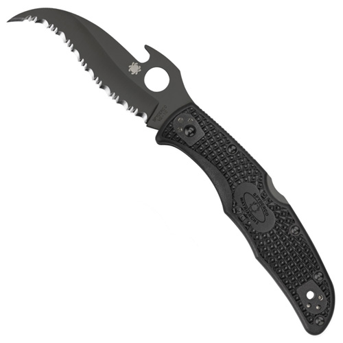 Spyderco Matriarch 2 Serrated Blade Folding Knife