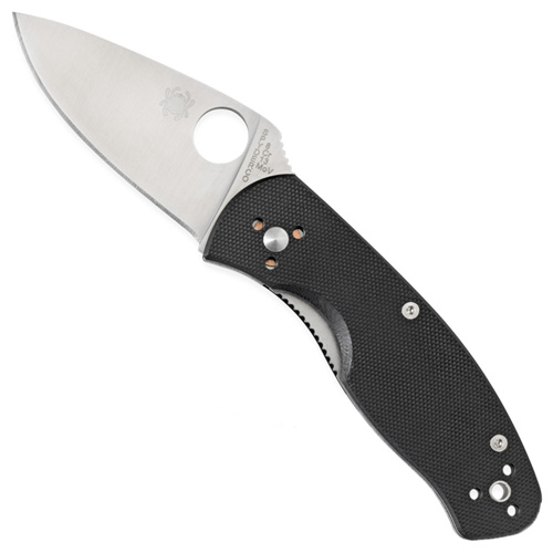 Persistence C136GP Plain Edge Folding Knife - Black
