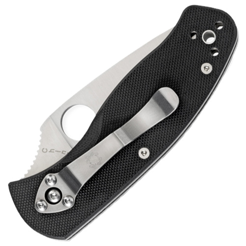 Persistence C136GP Plain Edge Folding Knife - Black