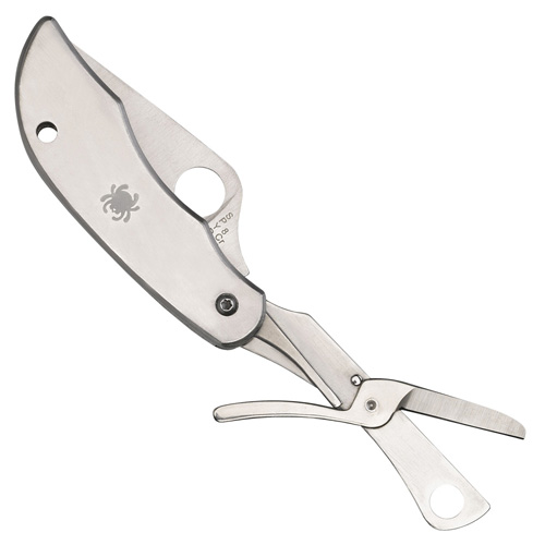 ClipiTool Scissors Plain Edge Multi-Purpose Folding Knife