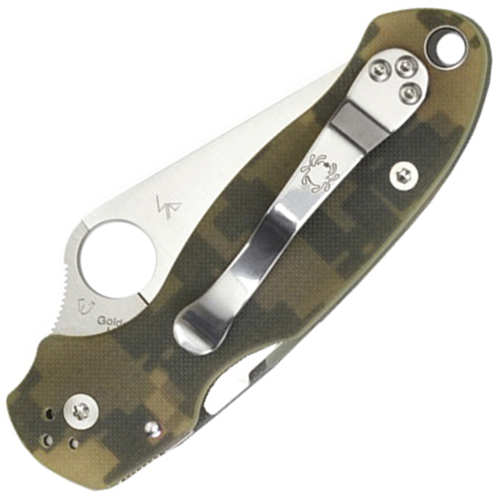 Spyderco Para 3 Clip-Point 2.95 Inch Blade Folding Knife
