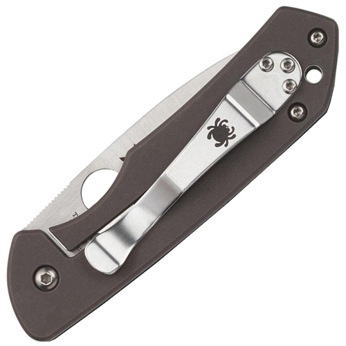 Spyderco G10 and Titanium Handle Folding Knife