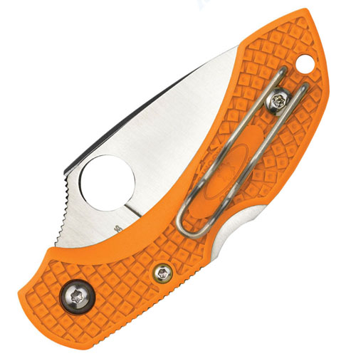 Spyderco Dragonfly 2 Sprint Run Leaf-Shape Blade Folding Knife
