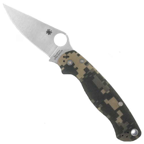 Spyderco Para Military Model 2 Full Flat Folding Knife