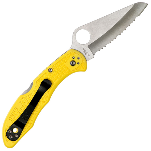 Spyderco Salt 2 Lightweight H-1 Steel Blade Folding Knife