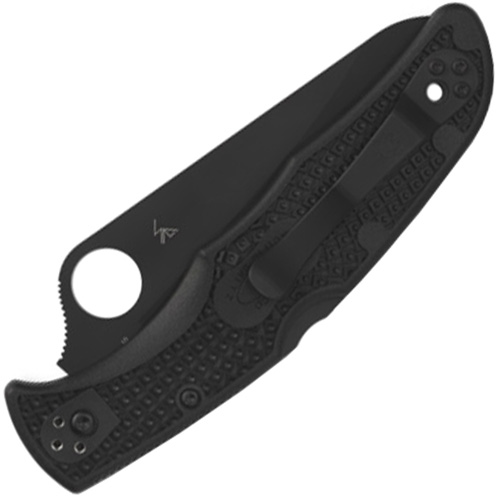 Spyderco Pacific Salt 2 H-1 Steel Black Finished Blade Folding Knife