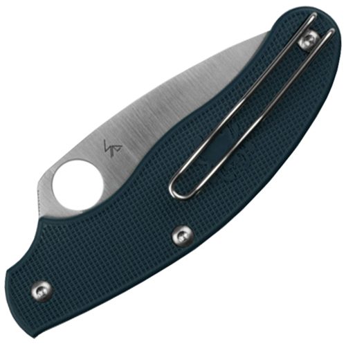 Spyderco UK Penknife FRN Handle Folder - Dark Blue