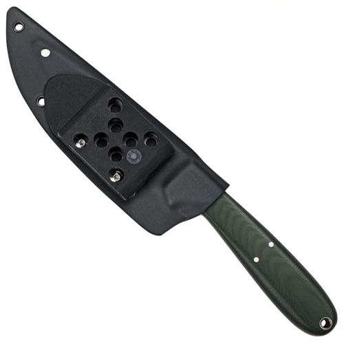 Spyderco Sprig Fixed Knife With Satin Blade And G10 Handles