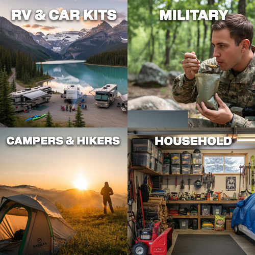 Ready-to-Eat MRE with Heater - 1 Meal