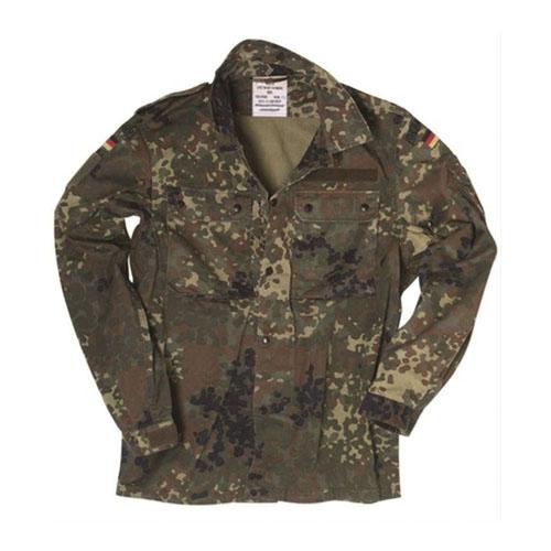 Tactical German Flectar Camo Field Shirt Used