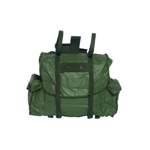 Surplus Belgium Od Vinyl Rucksack Used