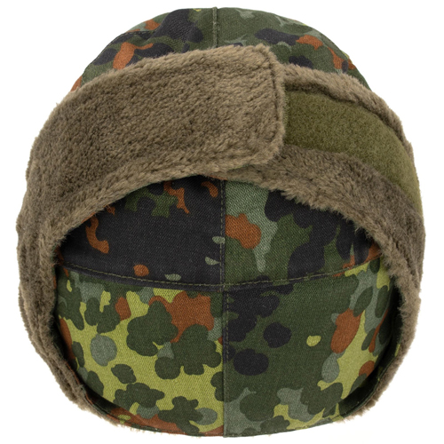 German Flectar Camo Used Winter Cap