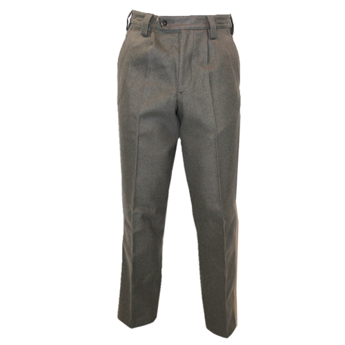 German Military Service Pants Wool - Grey