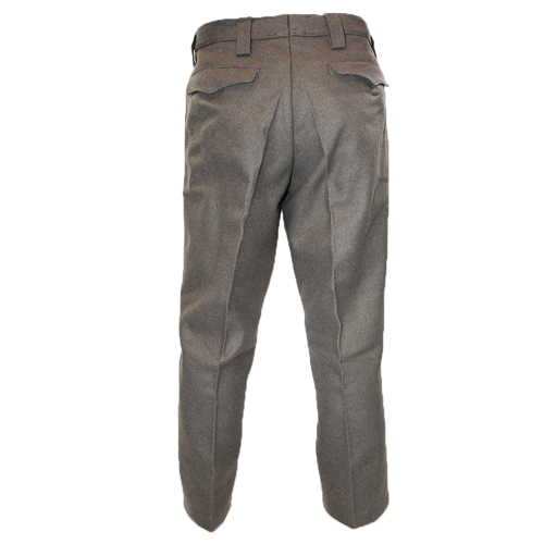 German Military Service Pants Wool - Grey