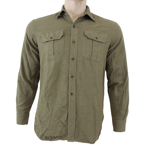 German Military Surplus Wool Field Shirt