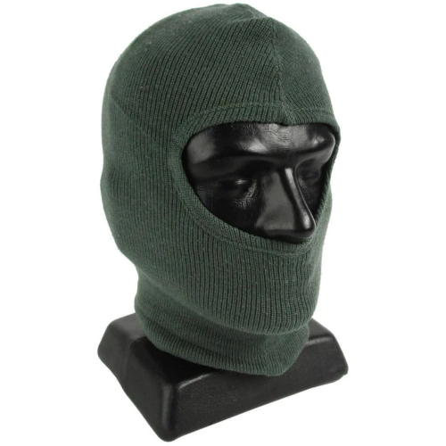 Swiss With Zipper Olive Drab Balaclava