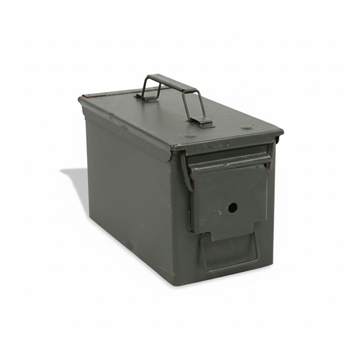 US Military 50 CAL Ammo Can Box